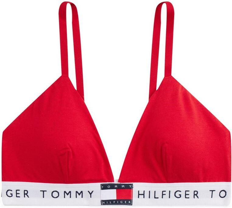 Tommy Hilfiger Underwear Triangel-bh RP TRIANGLE (EXT. SIZE) in grote maten met logo - Foto 6