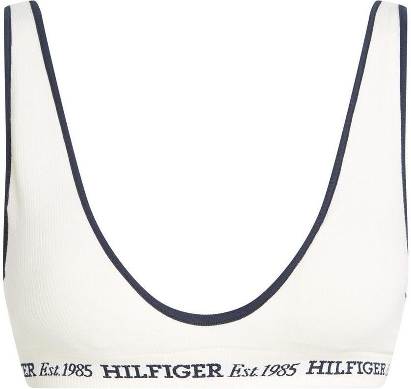 Tommy Hilfiger Underwear Triangel-bh RP TRIANGLE met ribstructuur met logo-opdruk - Foto 3