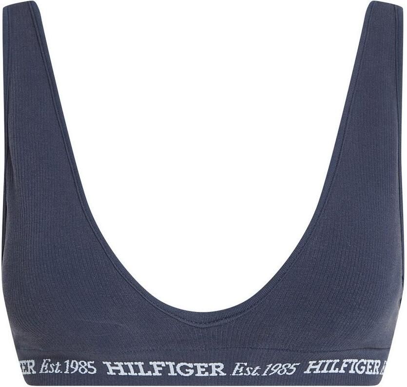 Tommy Hilfiger Underwear Triangel-bh RP TRIANGLE met ribstructuur met logo-opdruk - Foto 3