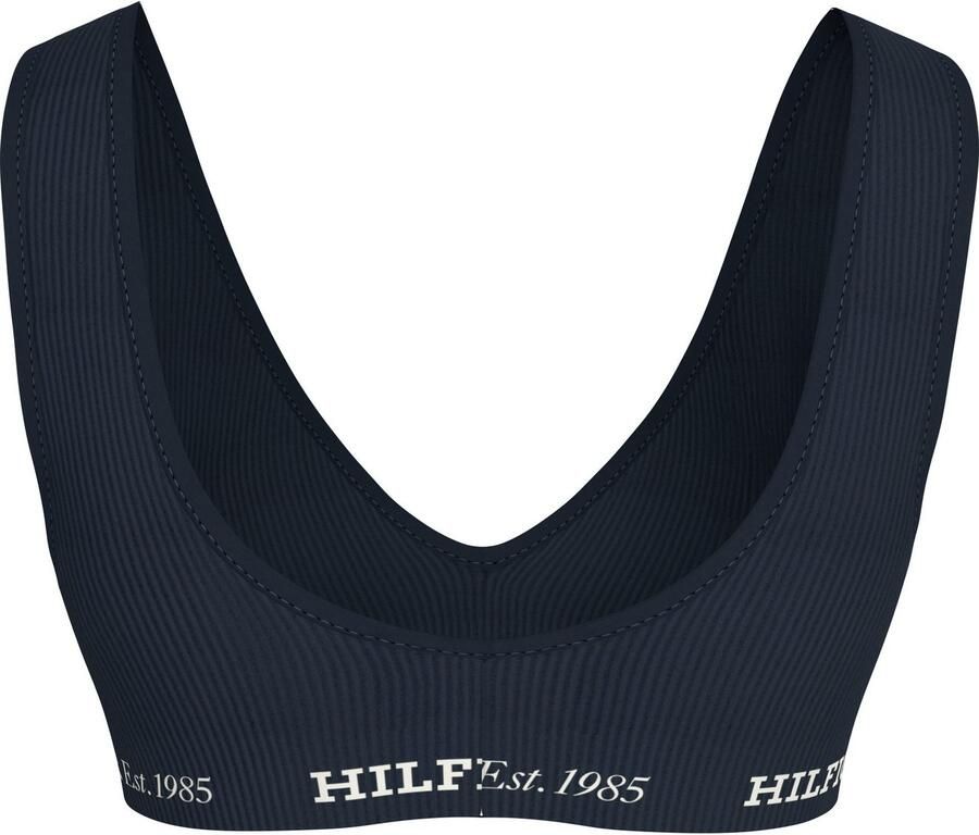 Tommy Hilfiger Underwear Triangel-bh RP TRIANGLE met ribstructuur met logo-opdruk - Foto 2