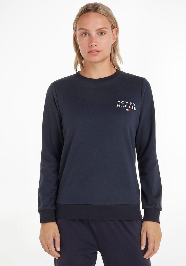 Tommy Hilfiger Underwear Trui met ronde hals TRACK TOP met merklabel - Foto 5