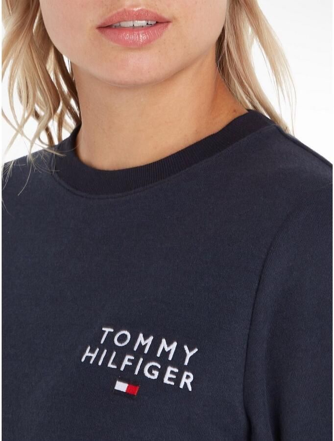 Tommy Hilfiger Underwear Trui met ronde hals TRACK TOP met merklabel - Foto 2
