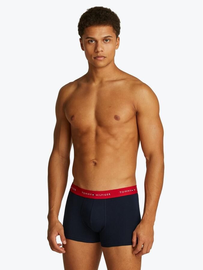 Tommy Hilfiger Underwear Trunk 3 PACK met contrasterende logo-band (3 stuks) - Foto 7