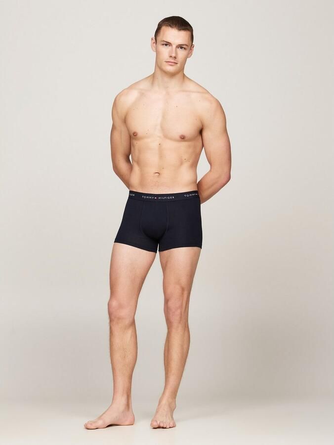 Tommy Hilfiger Underwear Trunk 3 PACK met contrasterende logo-band (3 stuks) - Foto 9