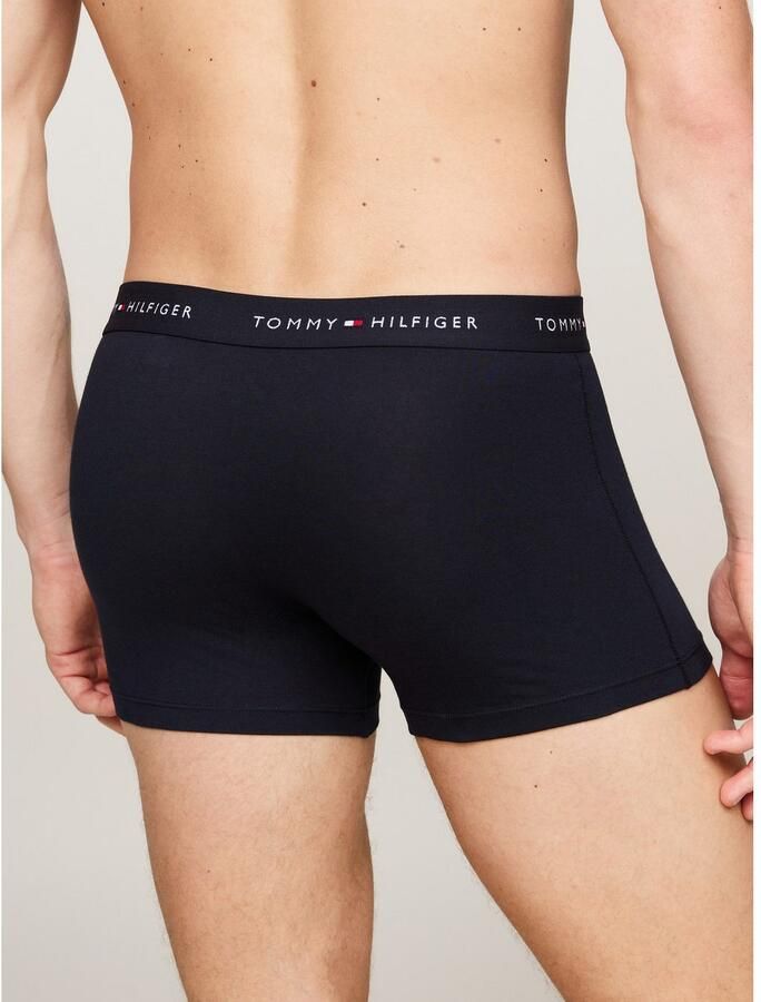 Tommy Hilfiger Underwear Trunk 3 PACK met contrasterende logo-band (3 stuks) - Foto 4