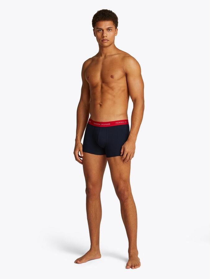 Tommy Hilfiger Underwear Trunk 3 PACK met contrasterende logo-band (3 stuks) - Foto 10