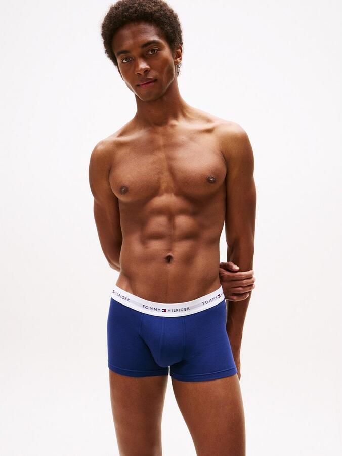 Tommy Hilfiger Underwear Trunk 3P TRUNK met een logo-opschrift (3 stuks) - Foto 4