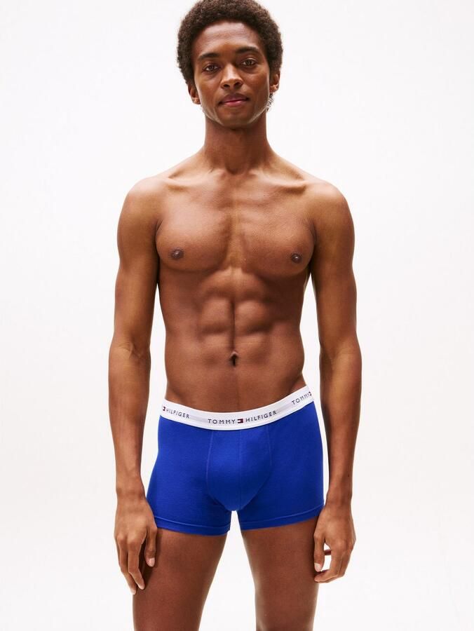 Tommy Hilfiger Underwear Trunk 3P TRUNK met een logo-opschrift (3 stuks) - Foto 3