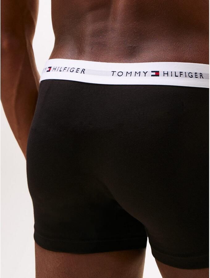 Tommy Hilfiger Underwear Trunk 3P TRUNK met een logo-opschrift (3 stuks)