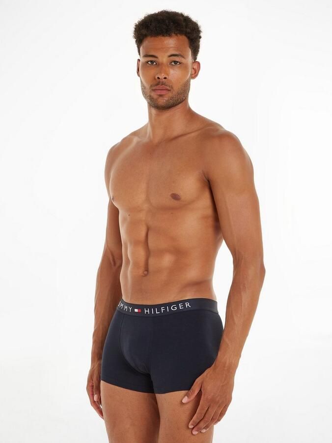 Tommy Hilfiger Underwear Trunk 3P TRUNK met tommy hilfiger logo-opschrift (3 stuks) - Foto 4