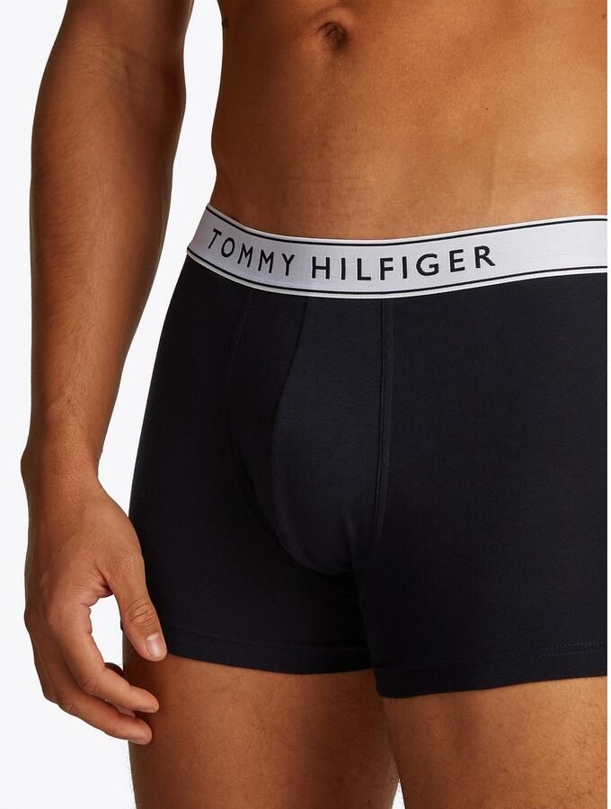 Tommy Hilfiger Underwear Trunk 3P TRUNK WB met logoband (3 stuks) - Foto 2