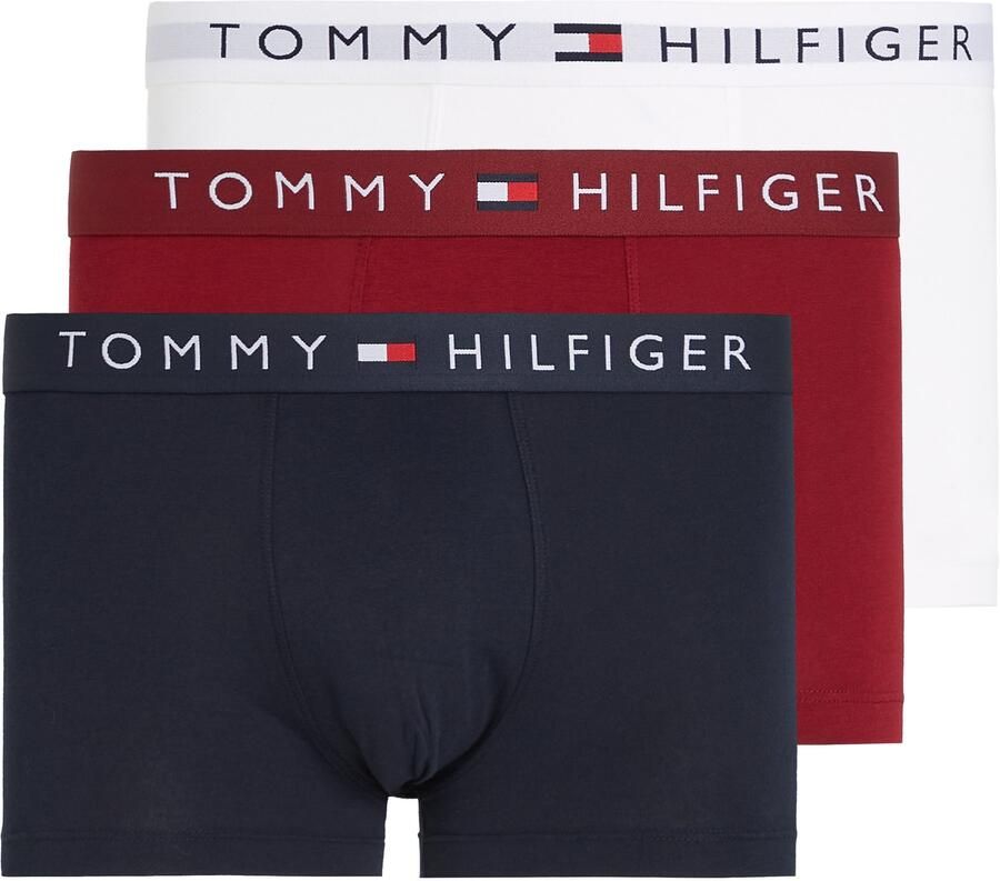 Tommy Hilfiger Underwear Trunk 3P TRUNK WB met logoband (3 stuks) - Foto 12