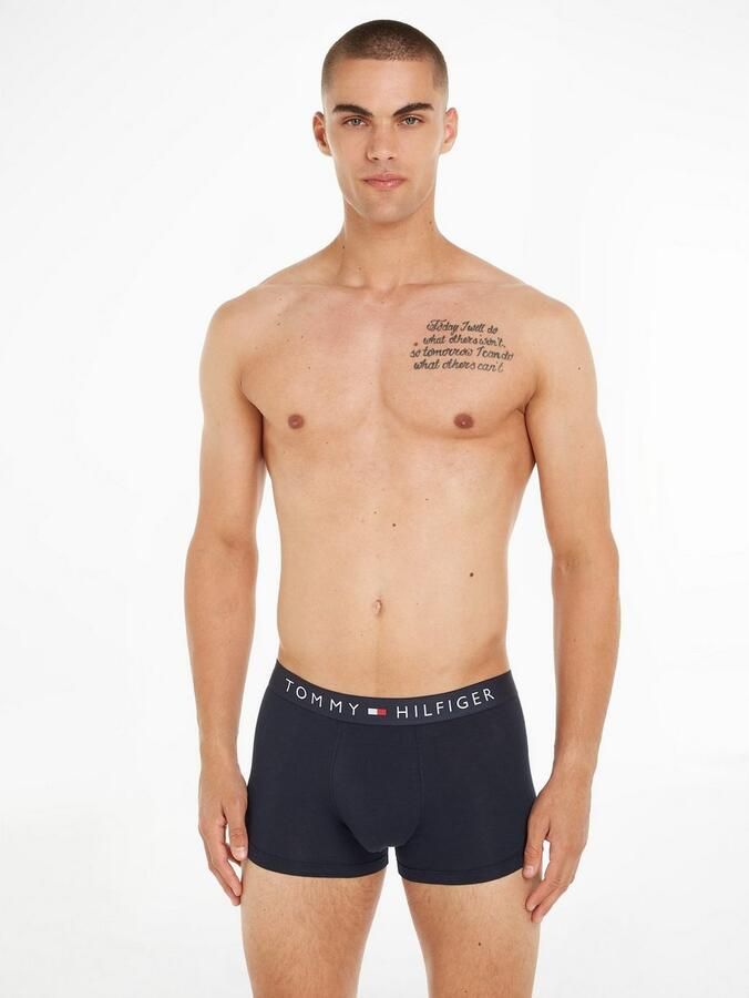 Tommy Hilfiger Underwear Trunk 3P TRUNK WB met logoband (3 stuks) - Foto 7