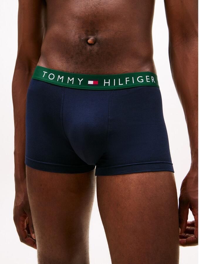 Tommy Hilfiger Underwear Trunk 3P TRUNK WB met logoband (3 stuks)