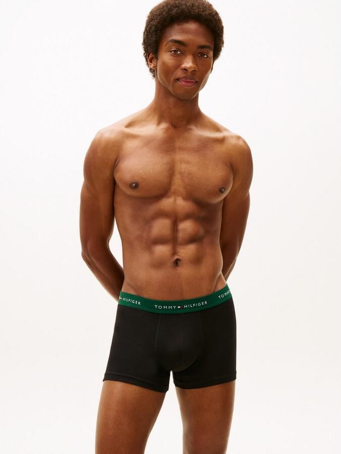 Tommy Hilfiger Underwear Trunk 5P TRUNK WB met tommy hilfiger logo-elastische tailleband signature collectie (set 5 stuks 5er) - Foto 2