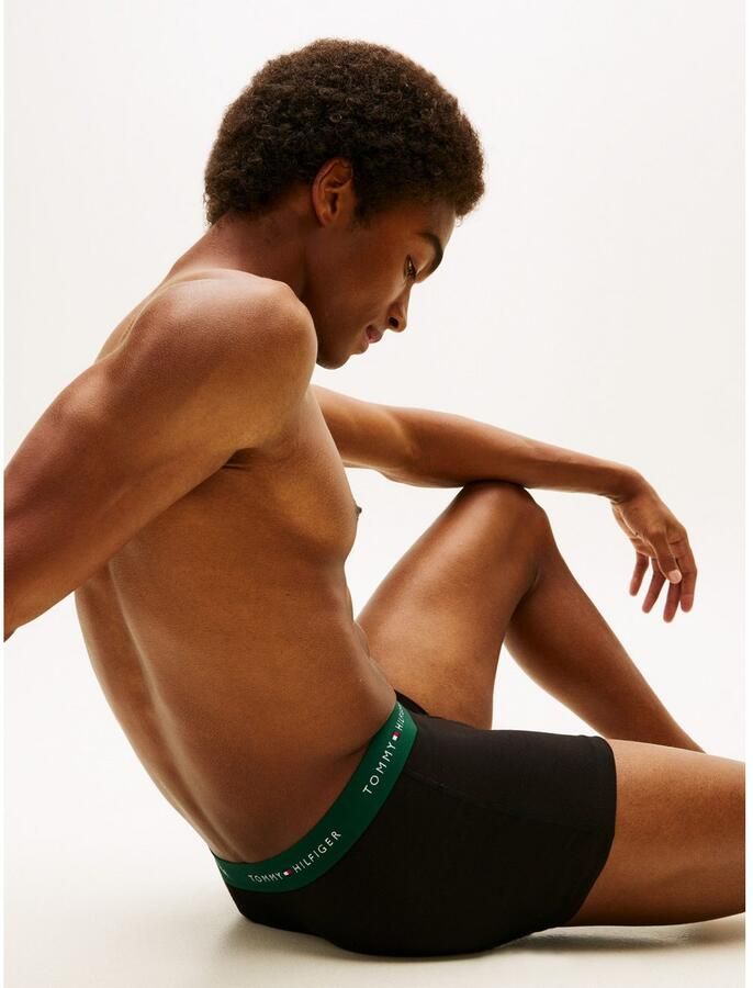 Tommy Hilfiger Underwear Trunk 5P TRUNK WB met tommy hilfiger logo-elastische tailleband signature collectie (set 5 stuks 5er)