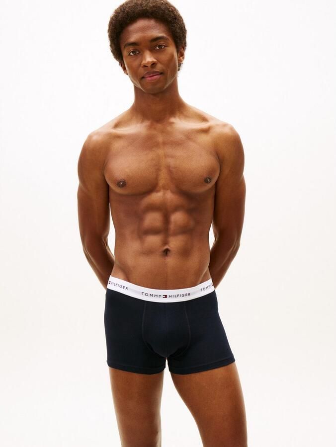 Tommy Hilfiger Underwear Trunk 5P TRUNK WB met tommy hilfiger logo-elastische tailleband signature collectie (set 5 stuks 5er) - Foto 2