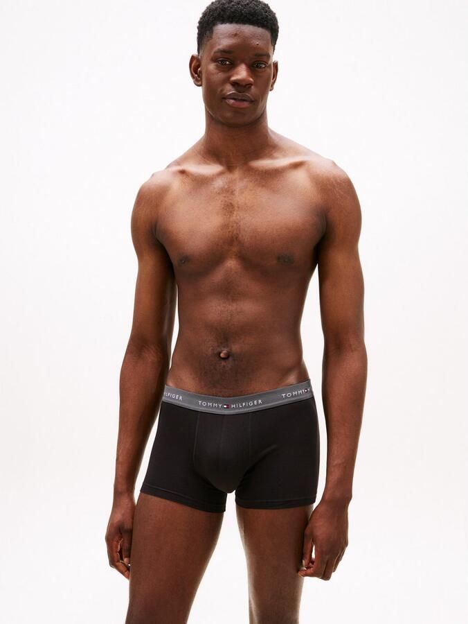 Tommy Hilfiger Underwear Trunk 5P TRUNK WB met tommy hilfiger logo-elastische tailleband signature collectie (set 5 stuks 5er) - Foto 2