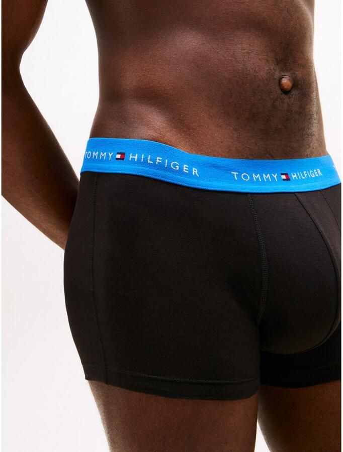 Tommy Hilfiger Underwear Trunk 7P TRUNK WB met logoband (set 7 stuks 7er)
