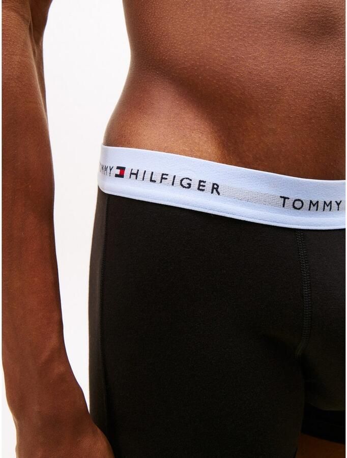 Tommy Hilfiger Underwear Trunk 7P TRUNK WB met logoband (set 7 stuks 7er)