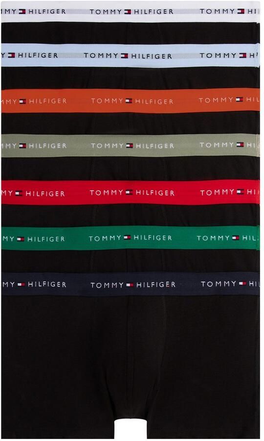 Tommy Hilfiger Underwear Trunk 7P TRUNK WB met logoband (set 7 stuks 7er) - Foto 5