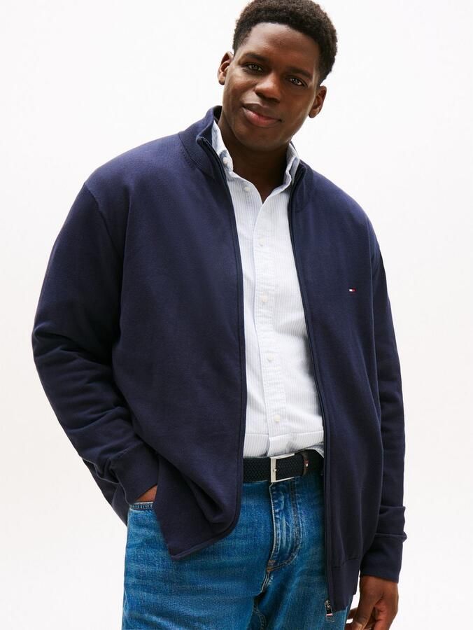 Tommy Hilfiger Vest BT-ESSENTIAL COTTON ZIP THRU-B - Foto 5