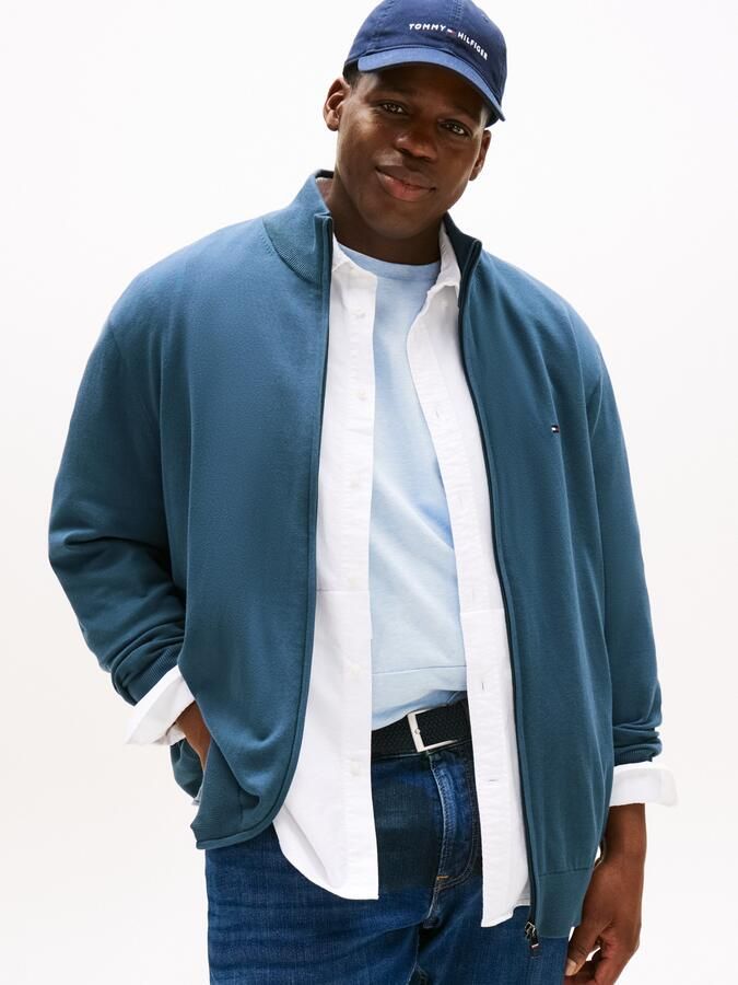 Tommy Hilfiger Vest BT-ESSENTIAL COTTON ZIP THRU-B - Foto 4