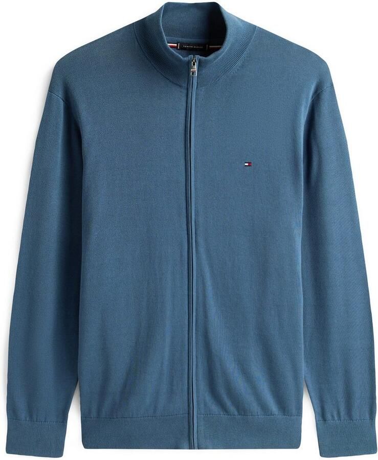 Tommy Hilfiger Vest BT-ESSENTIAL COTTON ZIP THRU-B