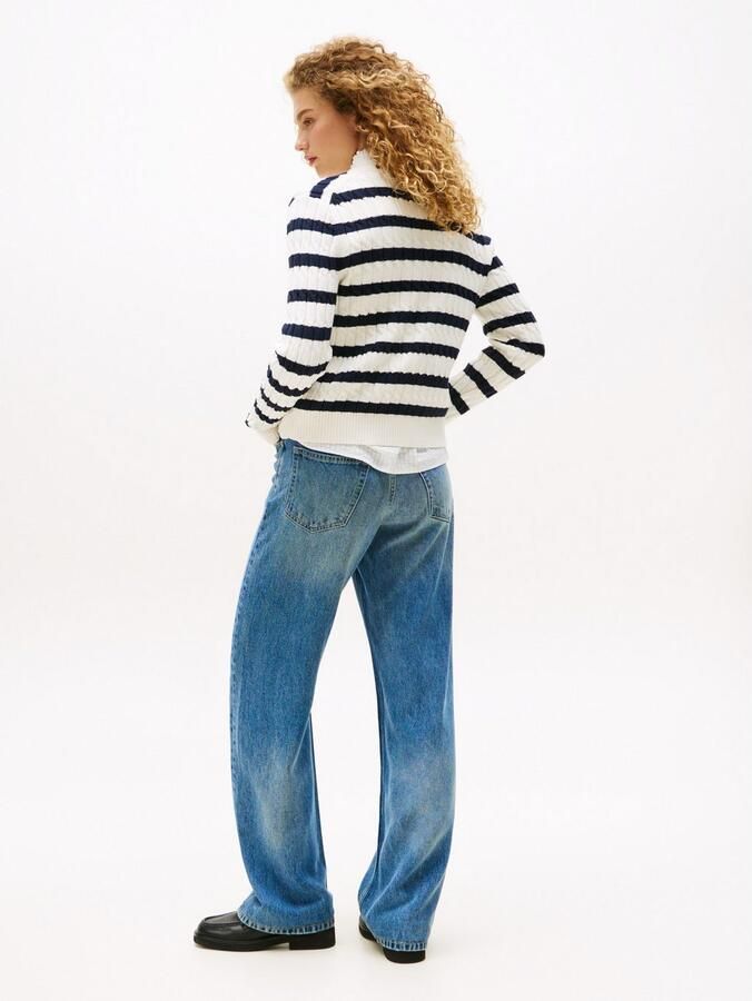 Tommy Hilfiger Vest CO CABLE MID GG C-NK LS CARDI - Foto 3