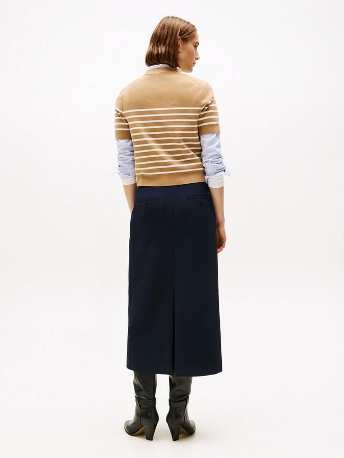 Tommy Hilfiger Vest CO JERSEY MID GG GOLD BTN CARDI - Foto 3