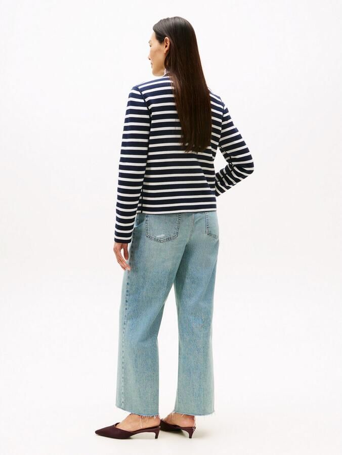 Tommy Hilfiger Aan twee kanten te dragen regular fit cardigan van katoenmix - Foto 4