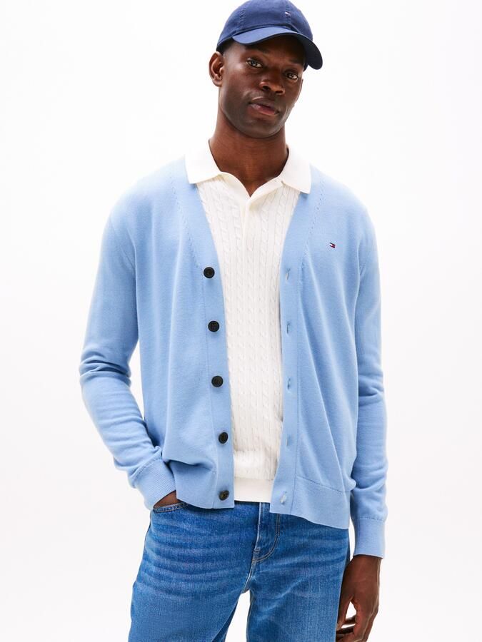 Tommy Hilfiger Vest ESSENTIAL COTTON CARDIGAN - Foto 4