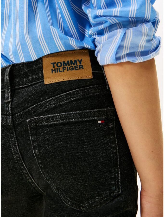 Tommy Hilfiger Wijd uitlopende jeans FLARE BLACK Kinderen tot 16 jaar - Foto 3