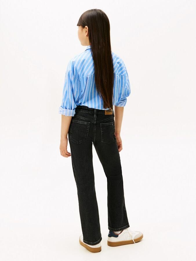 Tommy Hilfiger Wijd uitlopende jeans FLARE BLACK Kinderen tot 16 jaar - Foto 5