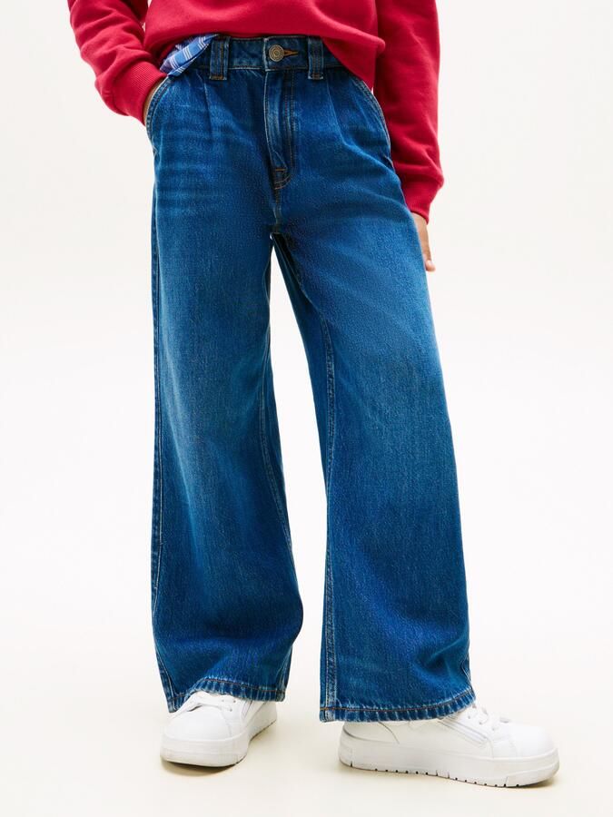 Tommy Hilfiger Wijde jeans MABEL PLEATS Kinderen tot 16 jaar - Foto 5