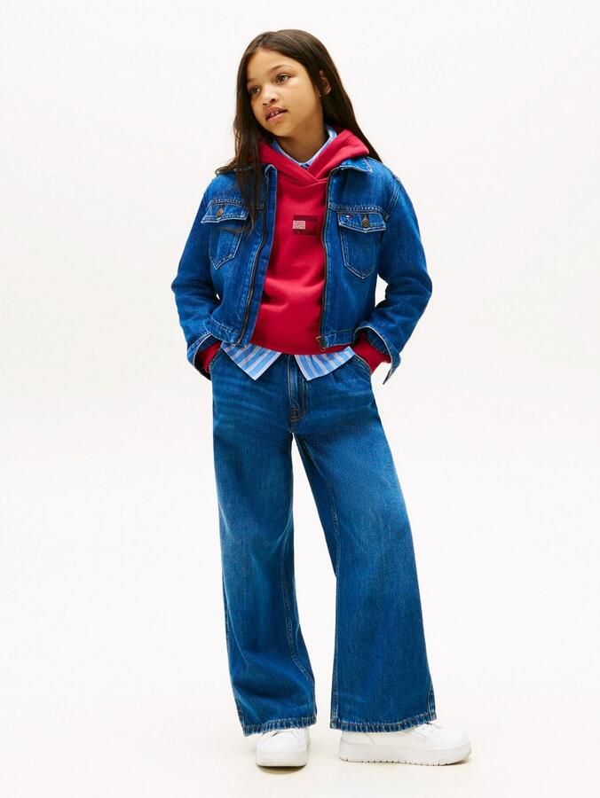 Tommy Hilfiger Wijde jeans MABEL PLEATS Kinderen tot 16 jaar - Foto 2