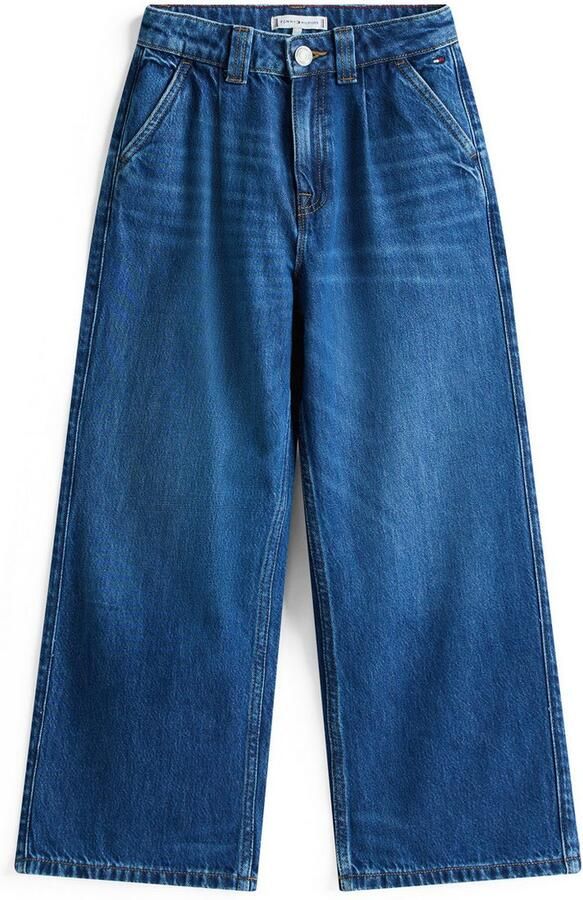 Tommy Hilfiger Wijde jeans MABEL PLEATS Kinderen tot 16 jaar - Foto 4