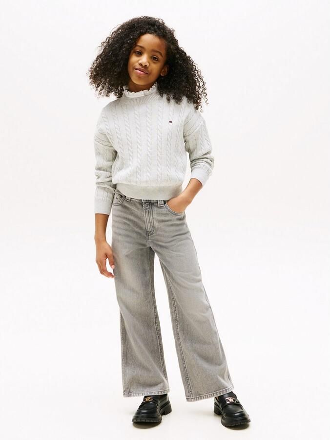 Tommy Hilfiger Wijde jeans Mabel voor kinderen tot 16 jaar - Foto 3