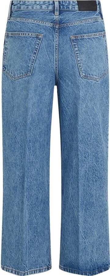 Tommy Hilfiger Wijde jeans WIDE LEG HW LOU met logo-badge met nagels met persplooien - Foto 11