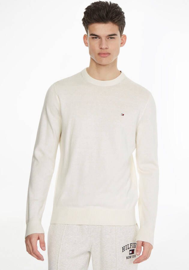 Tommy Hilfiger Trui met ronde hals PIMA ORG CTN CASHMERE CREW NECK