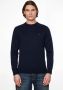 TOMMY HILFIGER Heren Truien & Vesten Pima Org Ctn Cashmere Crew Neck Donkerblauw - Thumbnail 3