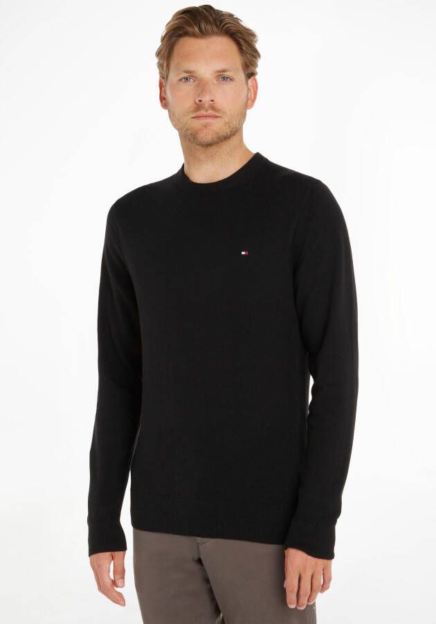 Tommy Hilfiger Trui met ronde hals PIMA ORG CTN CASHMERE CREW NECK