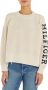Tommy Hilfiger Trui met ronde hals PLACED HILFIGER C-NK SWEATER - Thumbnail 1