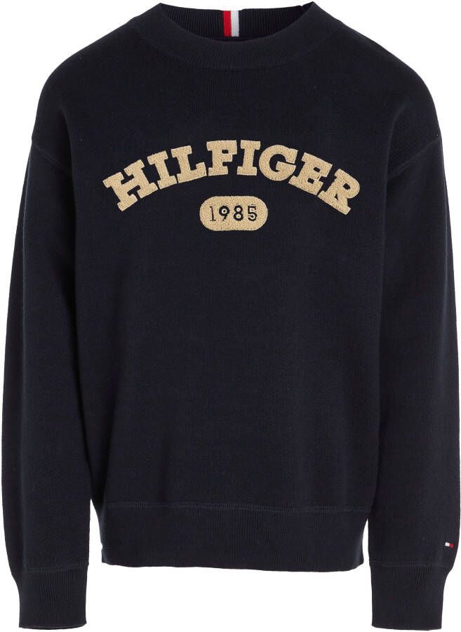 Tommy Hilfiger Trui met ronde hals TERRY KNIT SWEATER