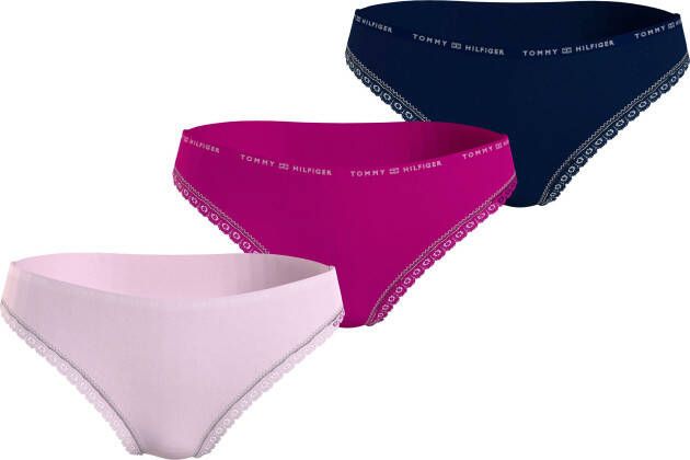 Tommy Hilfiger Underwear Bikinibroekje (3 stuks Set van 3)