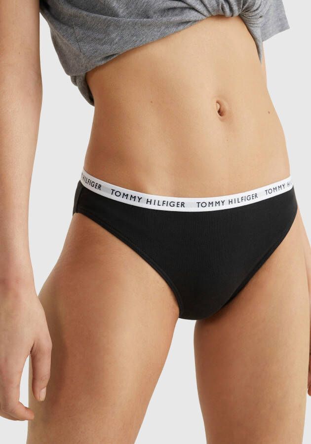 Tommy Hilfiger Underwear Bikinibroekje met smalle logoboord (3 stuks)