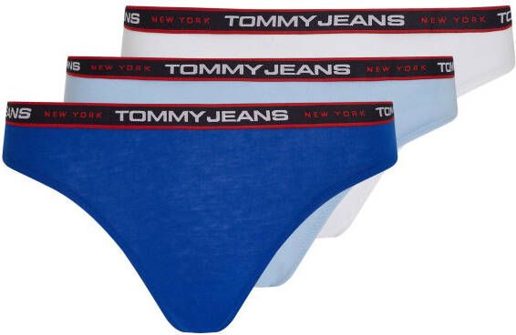 Tommy Hilfiger Underwear Bikinibroekje met elastische band (3 stuks Set van 3)