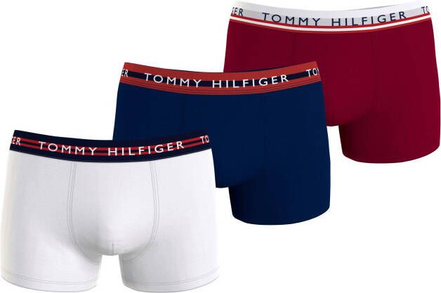 Tommy Hilfiger Underwear Boxershort 3P TRUNK WB + BODY DIFF COLOR (Set van 3)