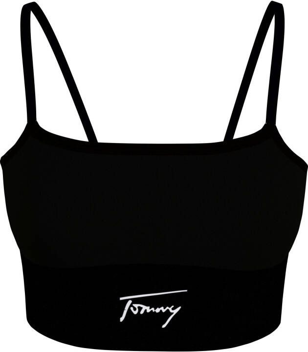 Tommy Hilfiger Underwear Bralette-bh LONG LINE SCOOP BRALETTE met tommy hilfiger merklabel