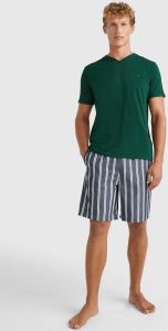 Tommy Hilfiger Underwear Pyjama met gestreepte broek (set 2-delig)